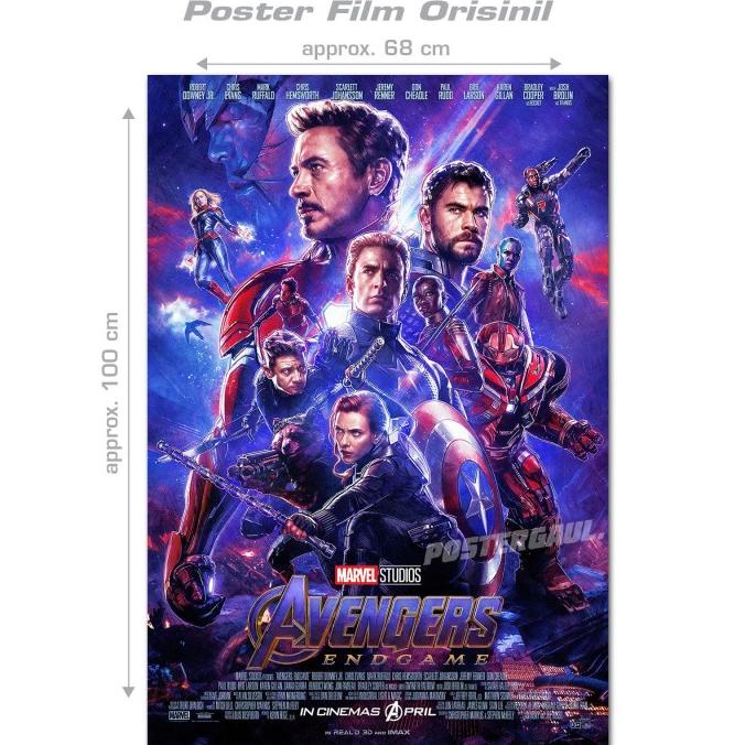 

Cuci Gudang Awal Tahun Poster Film AVENGERS: ENDGAME - orig Indonesian 1sh. style B 68x100 cm Cuci Gudang Awal Tahun