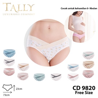 TALLY 9820 Celana Dalam Motif CD Ibu Hamil