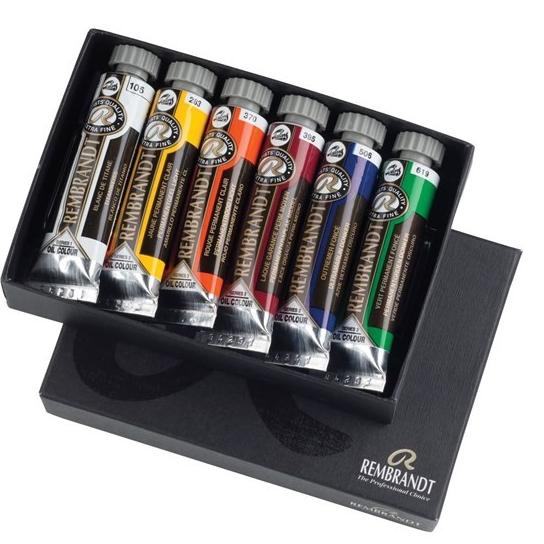 

REMBRANDT OIL COLOR SET 6X15ML / CAT MINYAK SET