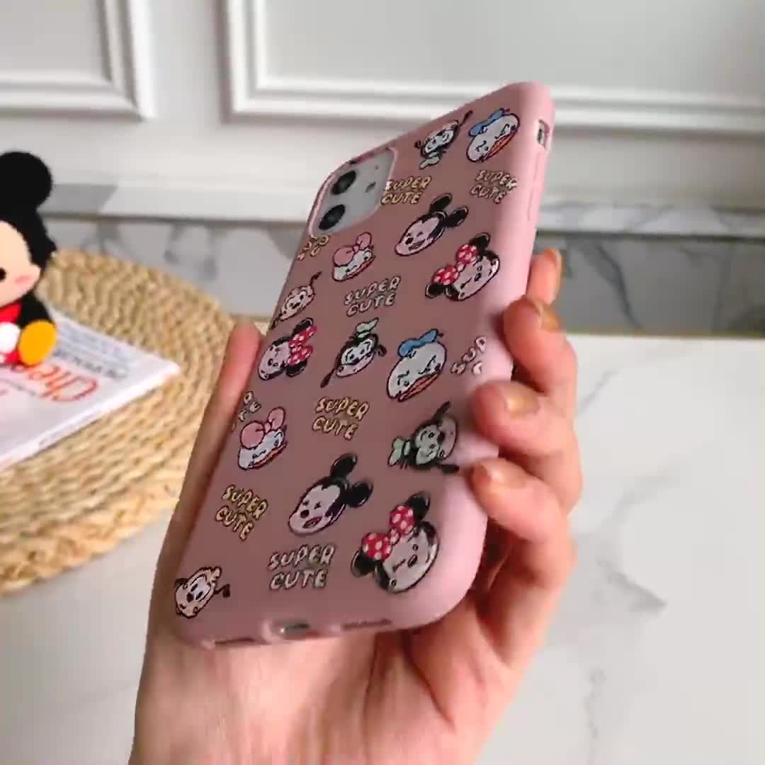 Oppo & Realme - Disney - Softcase Silikon Macaron/ Casing