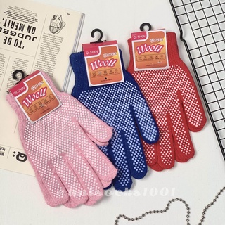 Image of TERMURAH! Sarung tangan wanita antislip motif motor rajut wool import kualitas premium