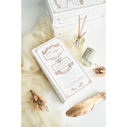 [GIFT SET] REED DIFFUSER / PEWANGI RUANGAN  &amp; SCENTED CANDLE