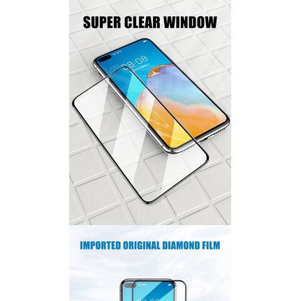 9D Tempered Glass For Huawei Mate 30 20 10 Lite 20X P30 P40 Lite Full Screen Protector P Smart Z S 2020 2021 Glass Film Case