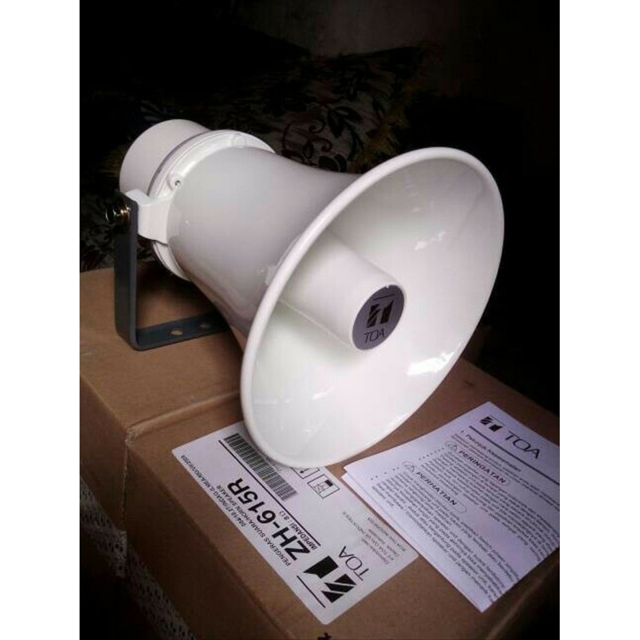 Horn Speaker TOA ZH-615RM Matching Trafo ZH615 RM 615RM ZH615RM Bulat Lorong Sirine 15 Watt W Ori