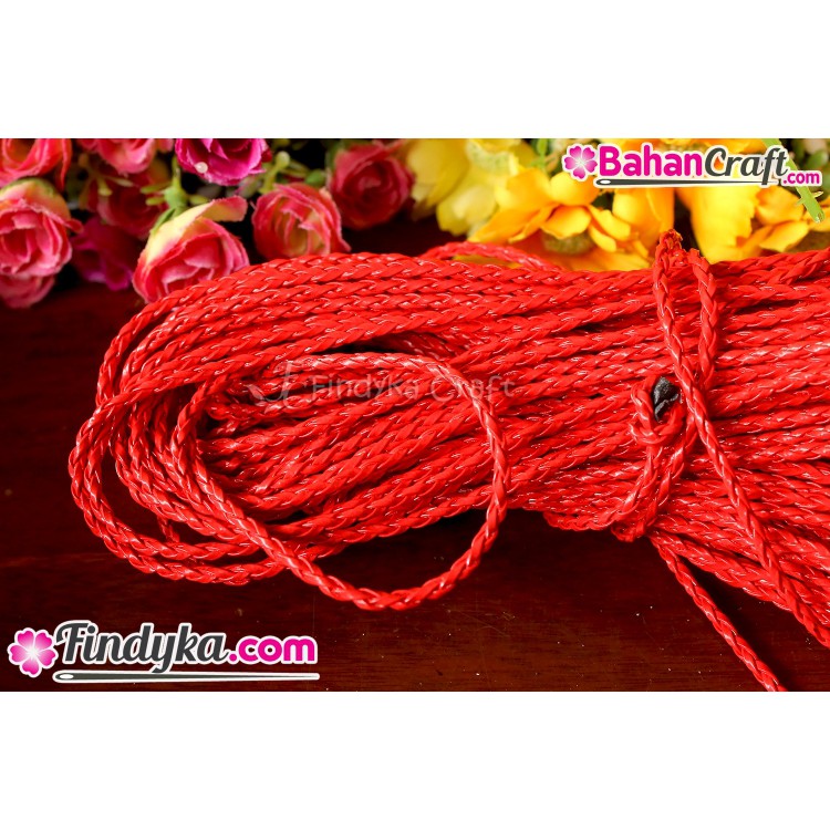 tali kepang bulat 2,5mm meteran