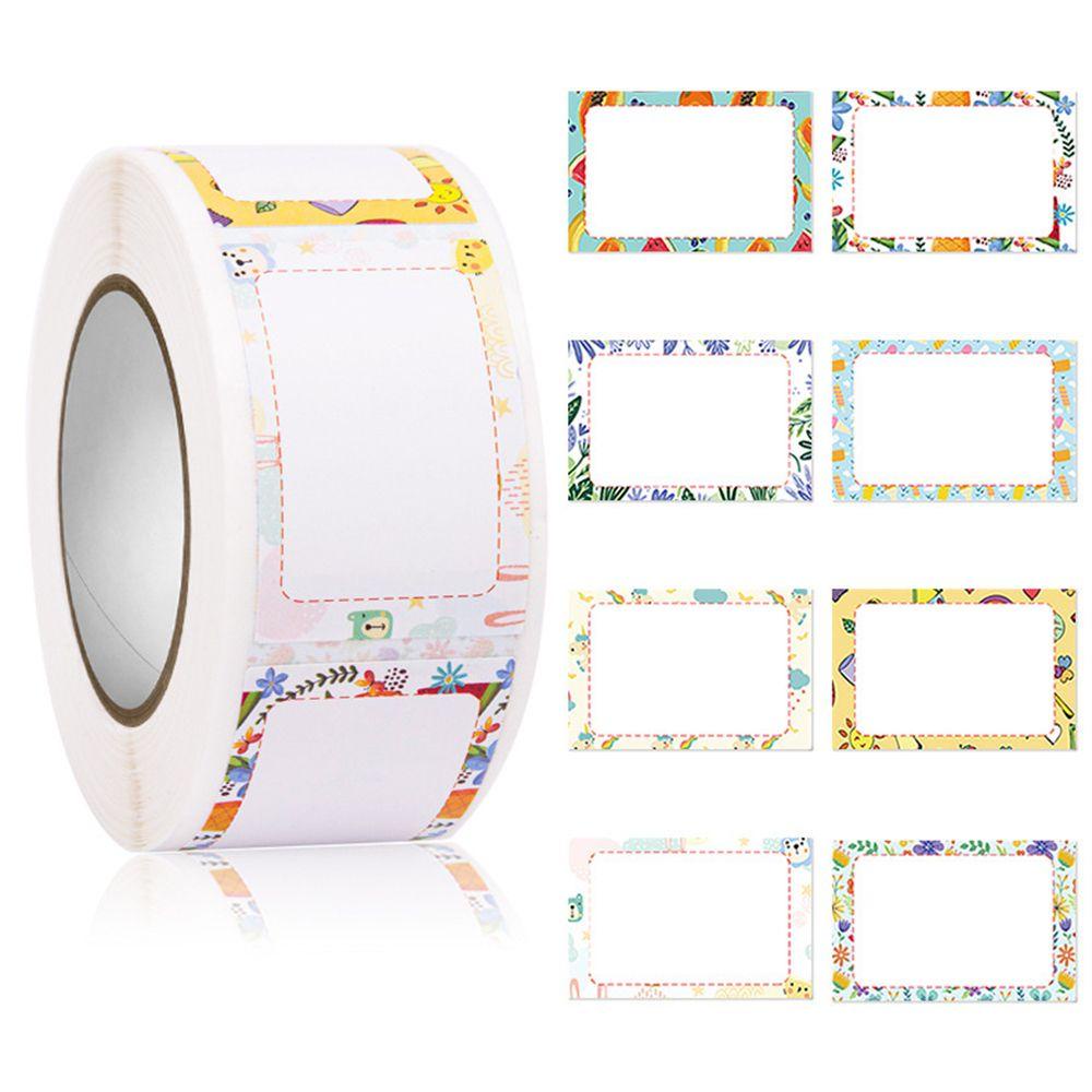 SUYO 350pcs/roll Label Stiker Hewan Sekolah Anak Kids Self Adhesive Sealing Stickers