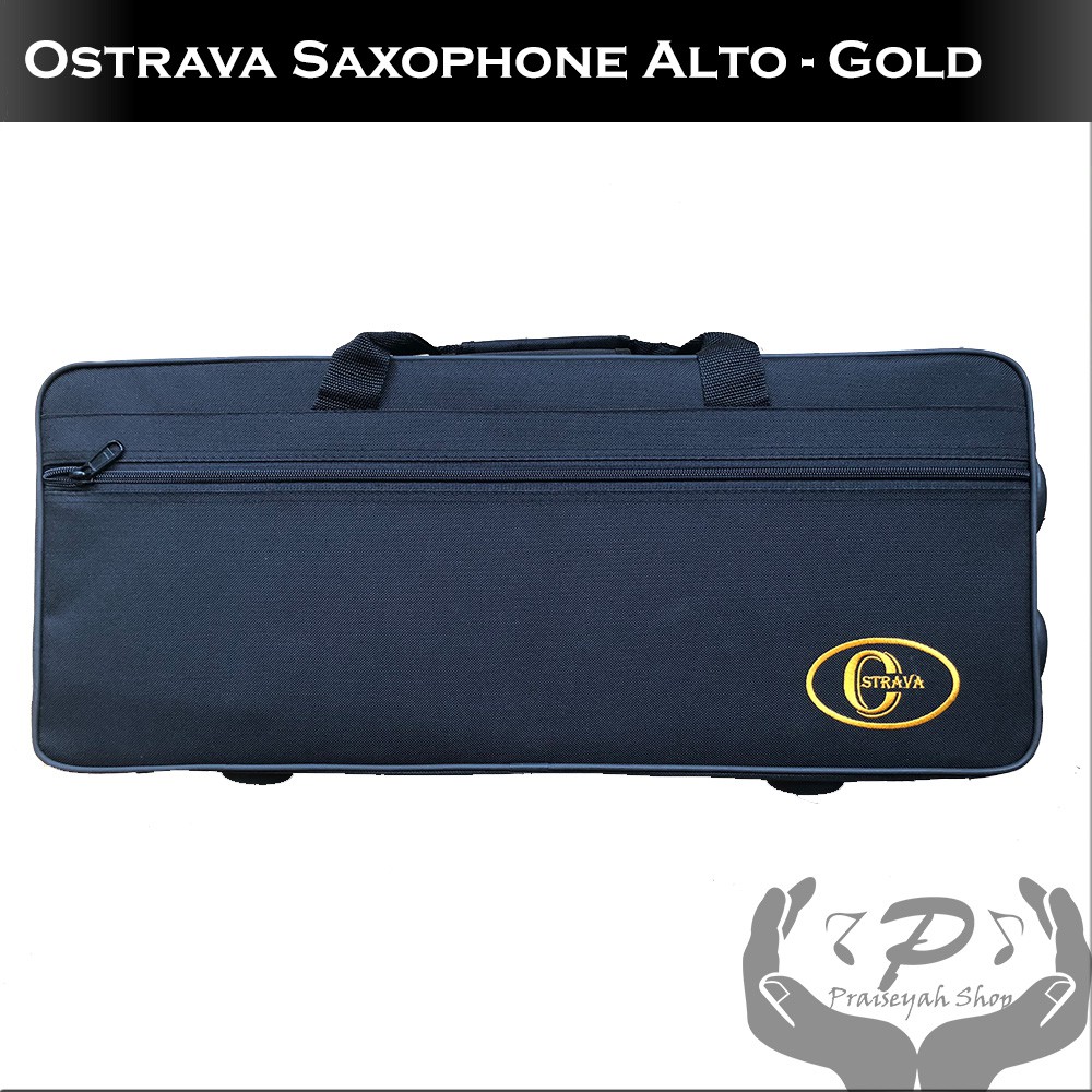 Saxophone Ostrava Alto Gold Series Saxo Murah Berkualitas