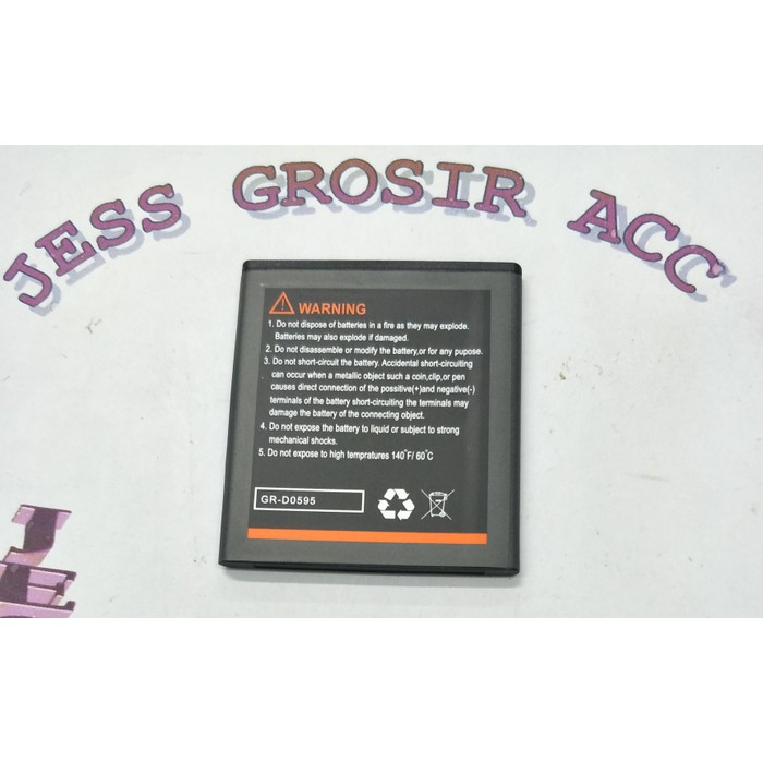 Baterai Battery Evercoss Evercross Cross A33A Double Power Protection - Hitam