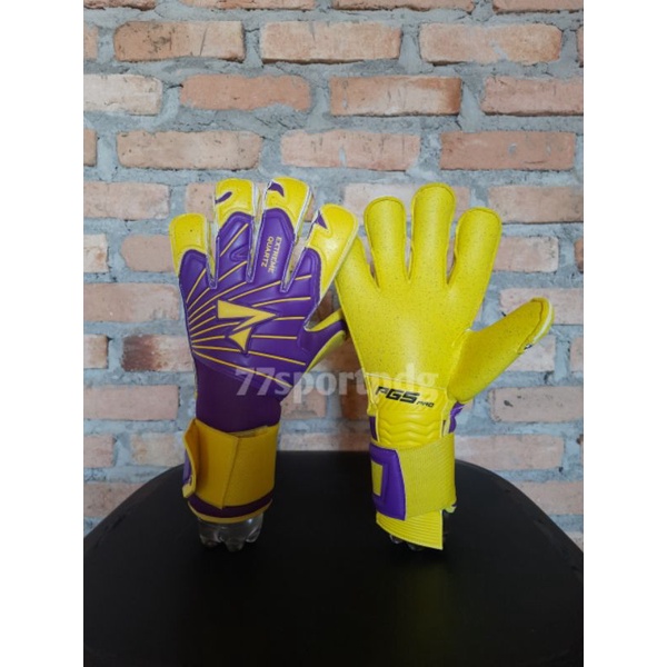 sarung tangan kiper Pgs pro jaguar yellow hybrid