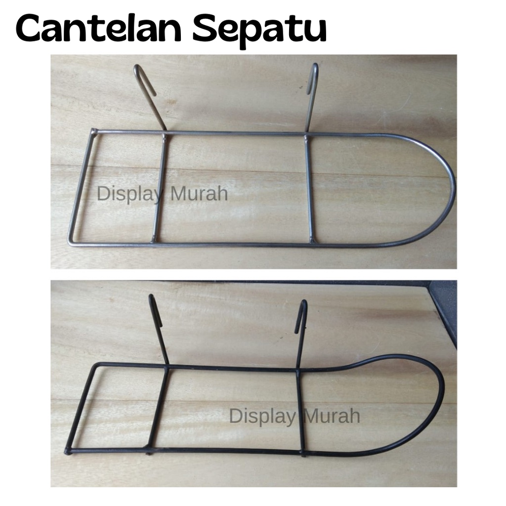 Cantelan Tatakan Sepatu Cantelan Ram Hook Ram Tatakan Sepatu Sandal - BH