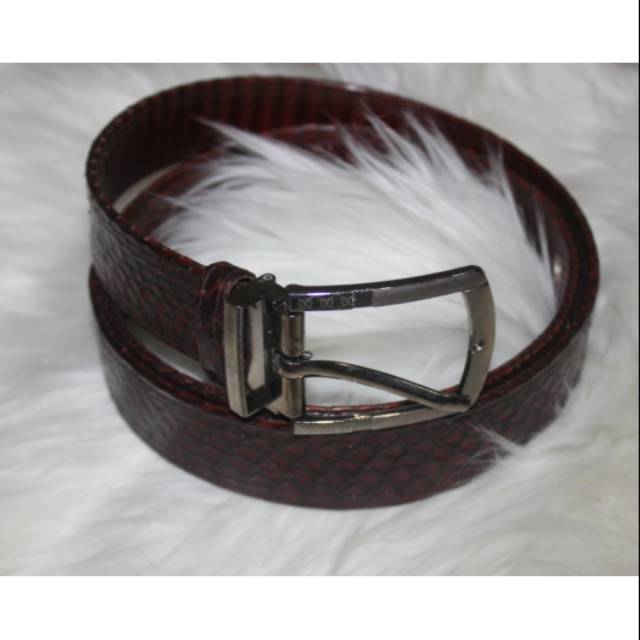 Sabuk kulit ular asli