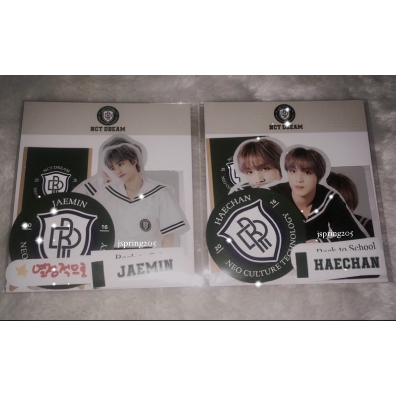 luggage sticker back to school Jaemin Haechan b2s nctdream