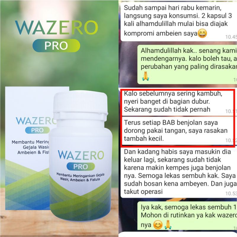WAZERO PRO - OBAT HERBAL AMBEIEN WASIR FISTULA ANI-2
