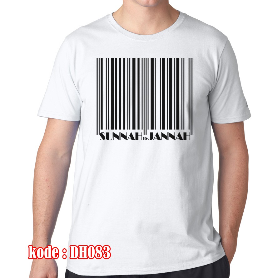 Baju Kaos Islami Muslim Dakwah Sunnah Sunnah to Jannah