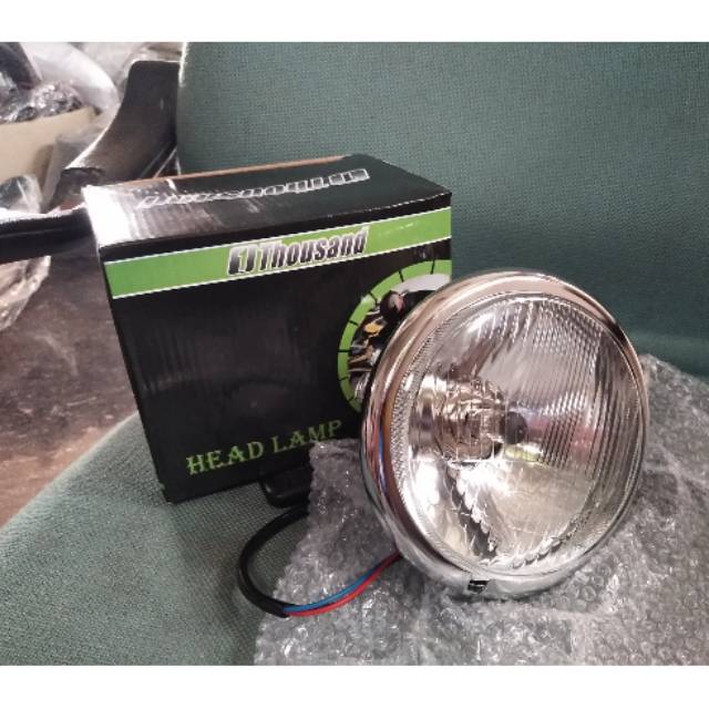 Lampu Depan Jute pesek H4 Kaca Autopal