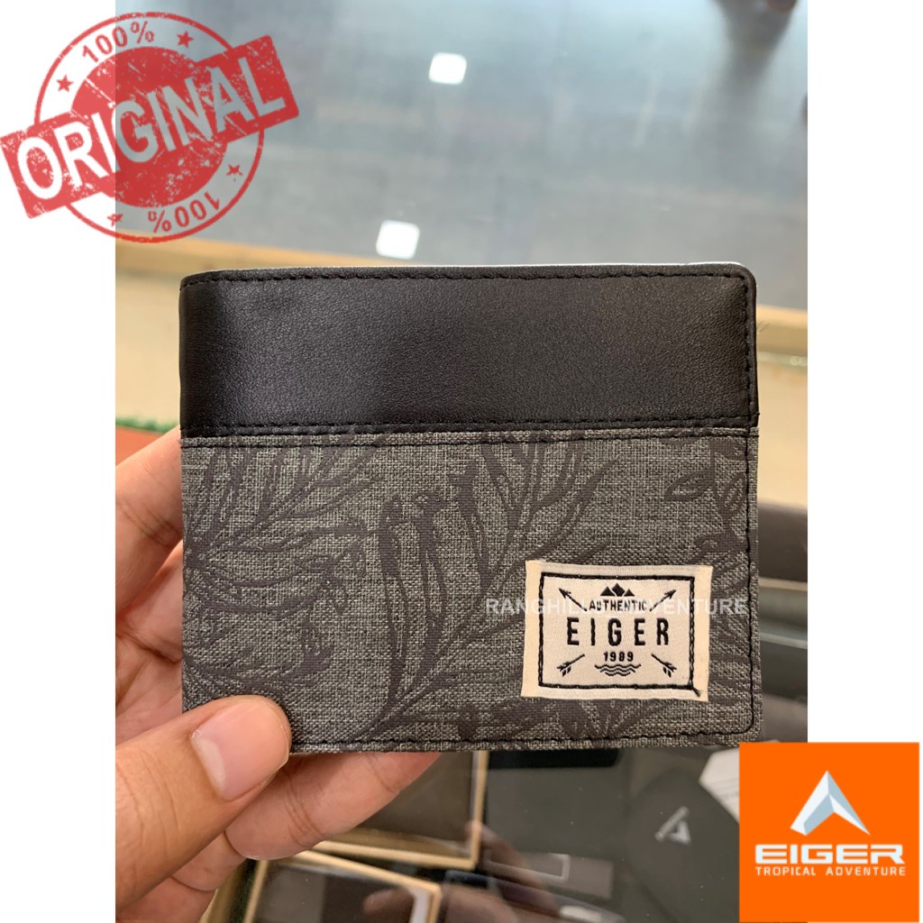 EIGER1989 DOMPET LIPAT PRIA CAMPO WALLET 1.1 ORIGINAL PRODUK