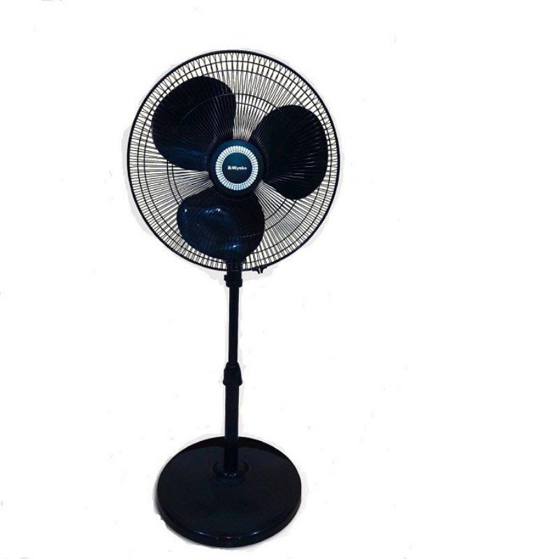 Miyako Stand Fan 16&quot;  KAS 1607 Kipas Angin 16 inch Kaki Bulat