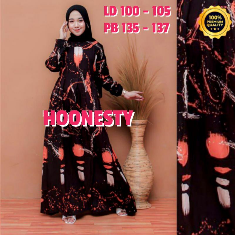 ( PROMO) GAMIS TWILL , TERMURAH DANTERLARIS || GAMIS RAYON MURAH || DASTER MALAMAN-( 3 ) Hoonesty