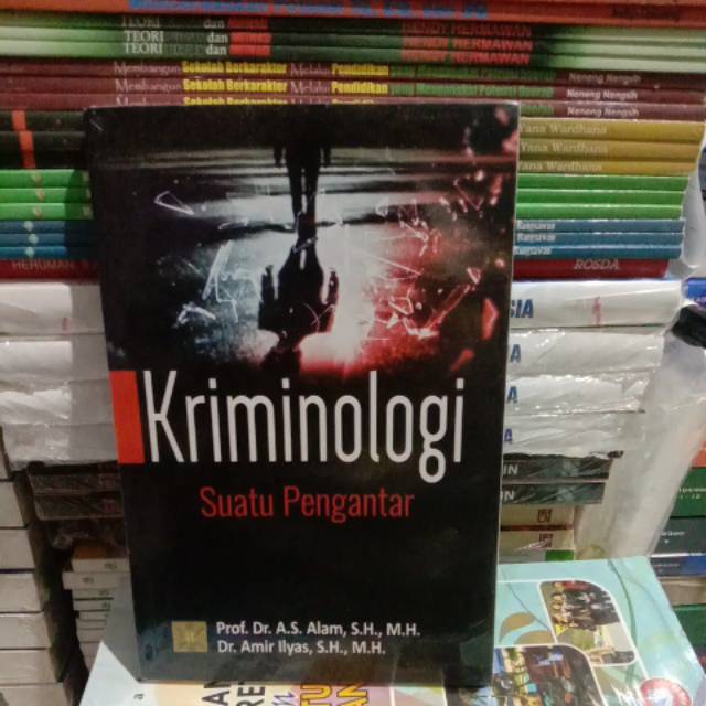 Kriminologi suatu pengantar