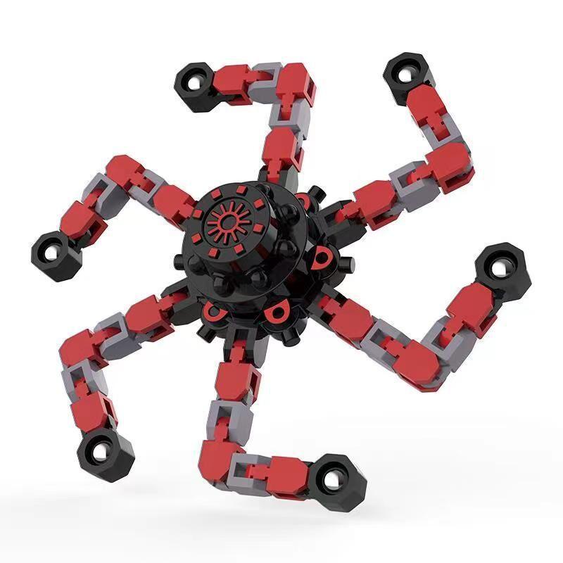 COD✅ Mainan Fidget Spinner Robot Transformer Terbaru Mainan Penghilang Stress Deformable Transformer Spinner  Z018