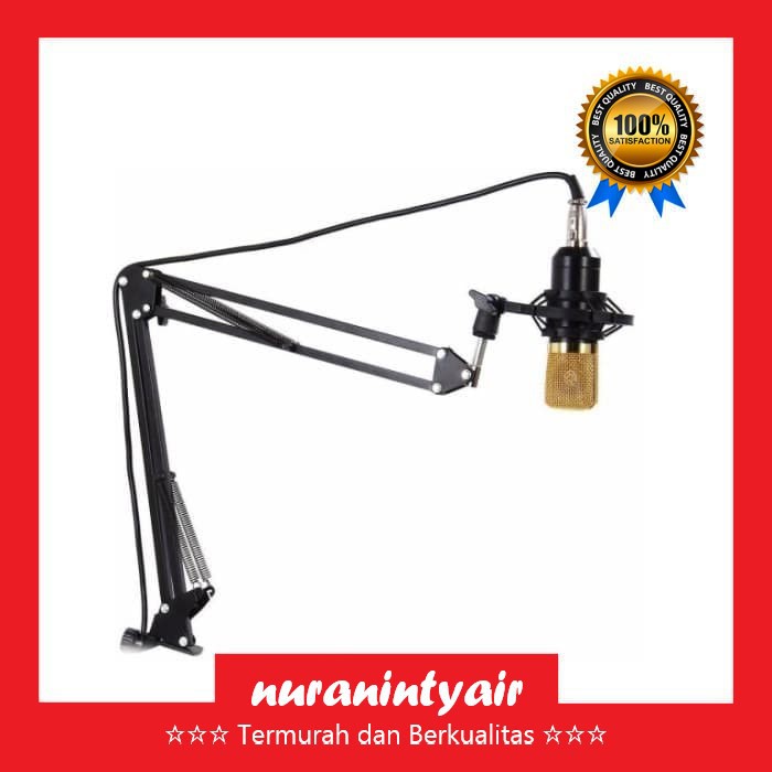 Arm Stand Suspensi Lazypod Microphone Tripod Mikrofon