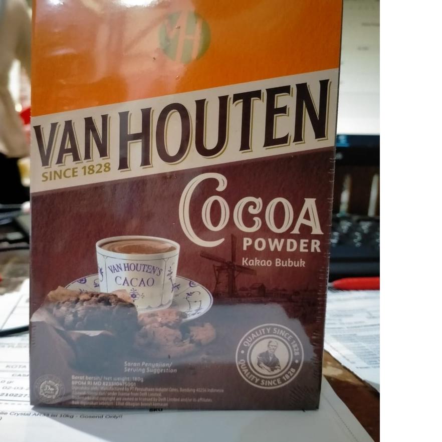 

Big Sale|LR38|Cokelat - Chocolate Bubuk Van Houten 180gr - Houten