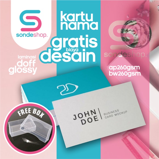 

KARTU NAMA LAMINASI [GRATIS DESAIN]