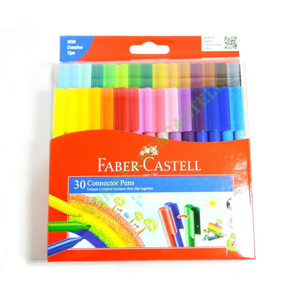 

Connector Pen 30 Warna Faber Castell