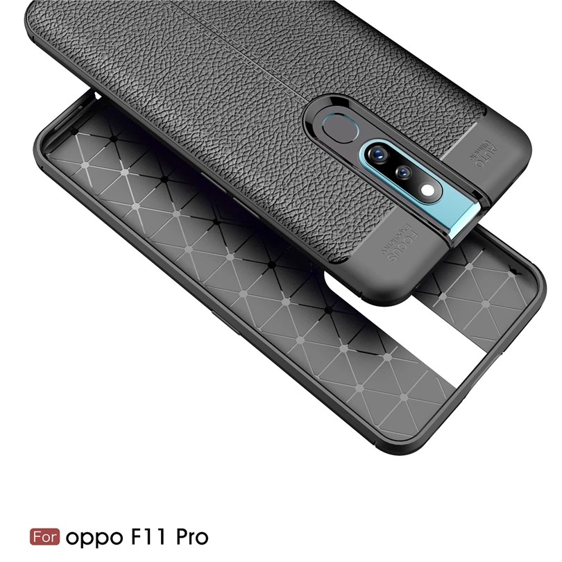 Case Oppo F11 - F11 Pro - Softcase Auto Focus Leather Case Oppo