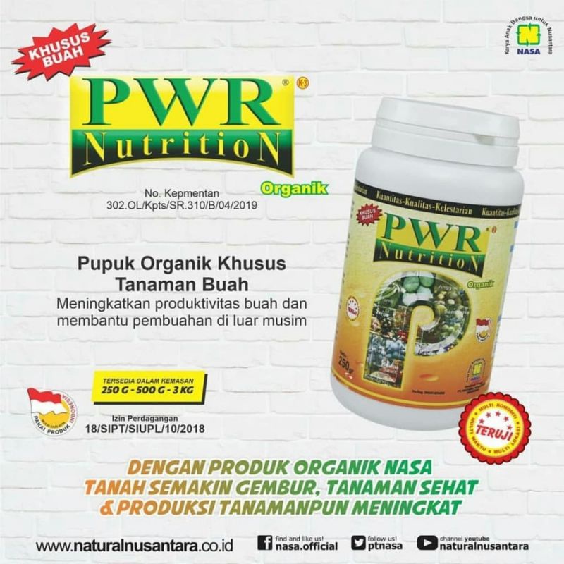 COD FREE ONGKIR Pupuk Pelebat Perangsang Buah POC NASA HORMONIK POWER