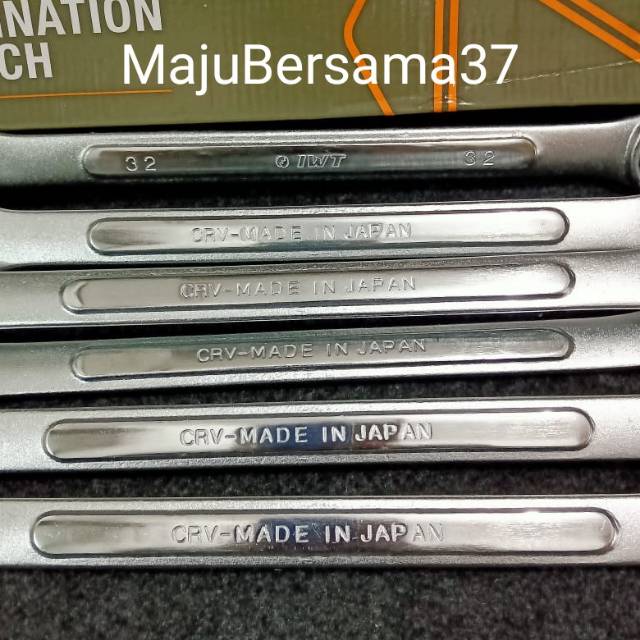 Kunci ring-pas 32mm iwt japan quality ring pas