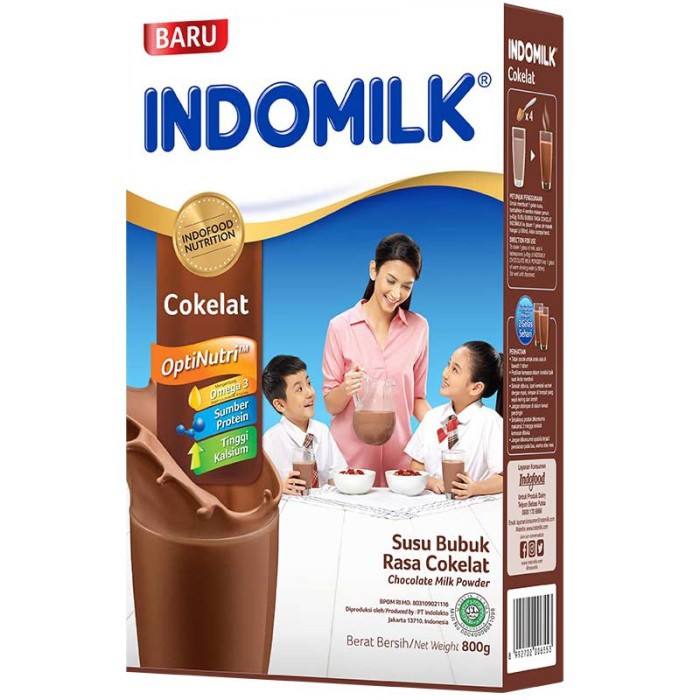 

Indomilk Susu Bubuk Omega-3 Coklat 800G