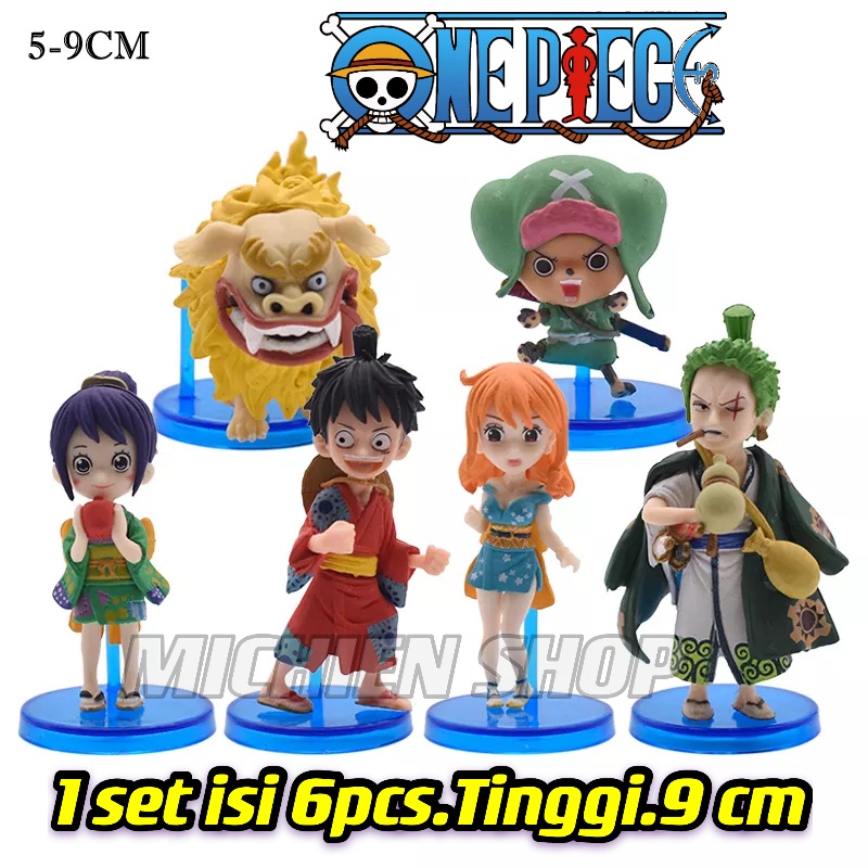 WCF One Piece Wano Figure Set 6