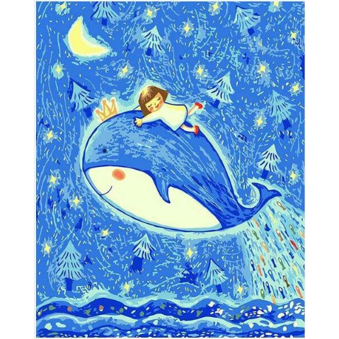 DIY Diamond Painting DYS039 Dream Whale