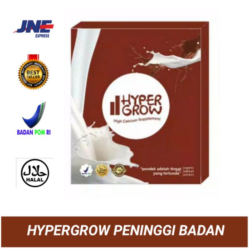 Hypergrow Original -  Peninggi Badan Hypergrow - Penambah Tinggi Badan -PENINGGI BADAN