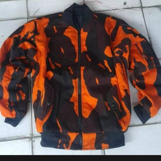 Jaket Bomber Loreng Pemuda Pancasila / Jaket Pemuda Pancasila Premium