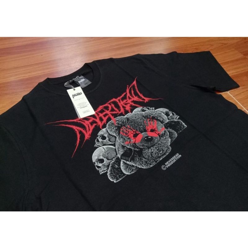 KAOS HITAM.BEAR NVRD 09