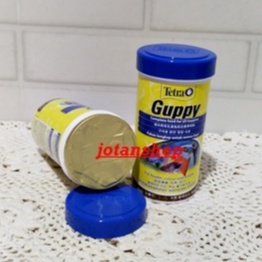 TETRA Guppy Gupy 75 gr / 250 ml makanan pakan pelet ikan hias kecil gupi gapi 75gr 250ml