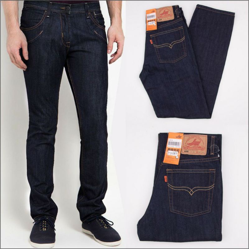 Celana Jeans Pria LEA Standart Reguler Original Jeans Best Quality 28 sampai 38