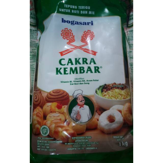 

Terigu Cakra Kembar Premium 1kg