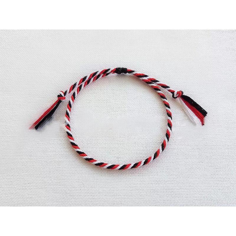 Gelang Tridatu Ulir Original / Gelang Tridatu Khas Bali / Gelang Tridatu Tipis