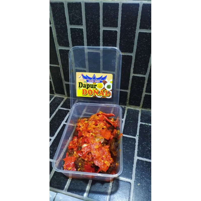 

DENDENG BALADO PADANG DAGING SAPI