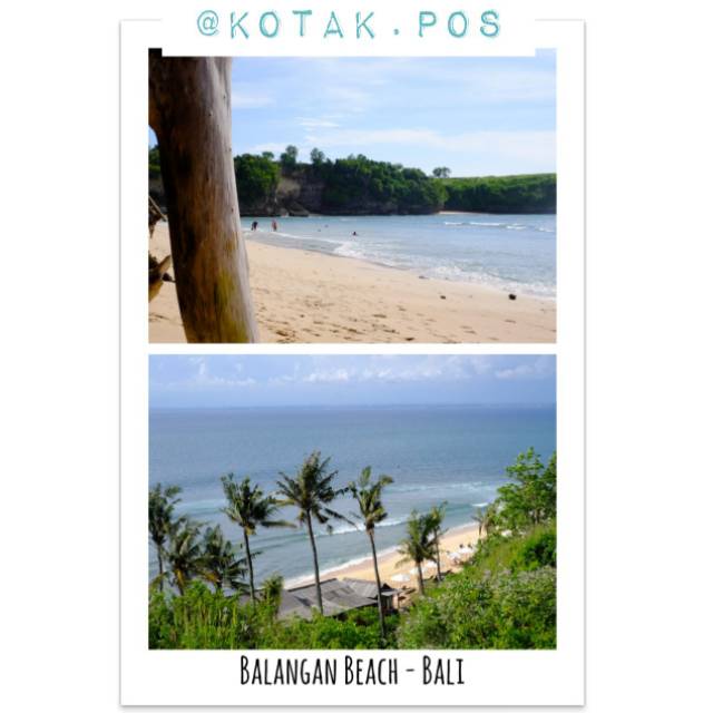 

Pantai Balangan Bali Beach Kartu Pos Postcard Indonesia Surat Filateli Wisata Ucapan Unik Grosir Top