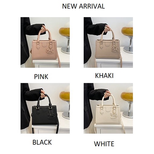 ( 2PC 1KG ) GTBI998878868 New Arrival  !!!  Tas Selempang Wanita Import  Premium Terbaru+ASESORIS