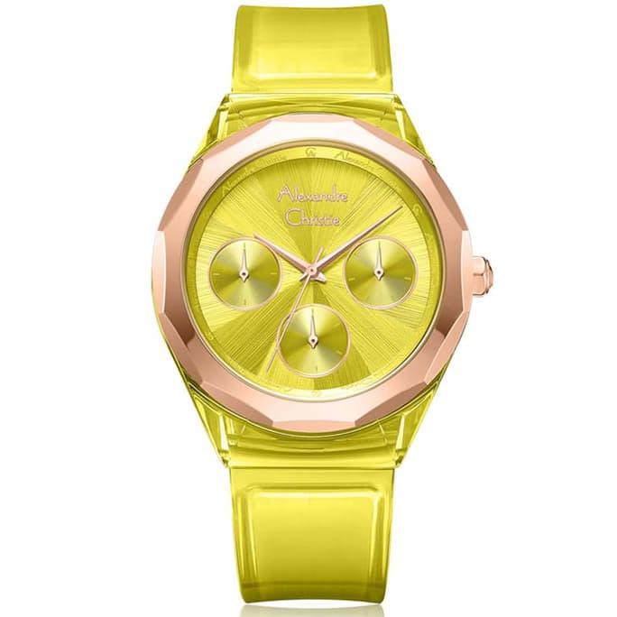 ALEXANDRE CHRISTIE AC2808 AC 2808 KUNING JELLY YELLOW JAM ORIGINAL