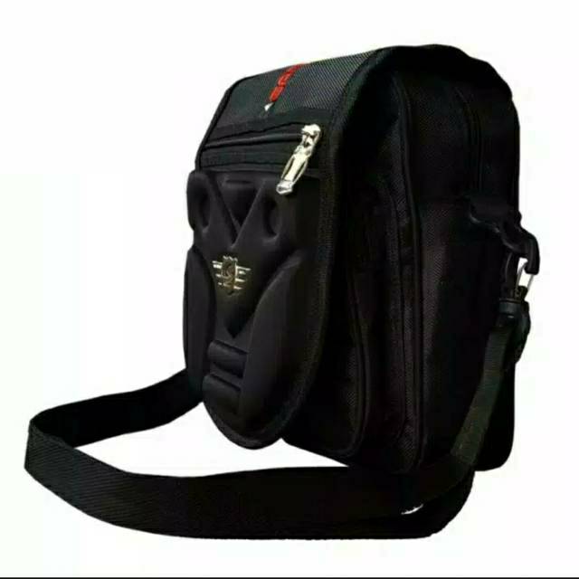 Selempang santer embos / tas gadget selempang pria s 2828