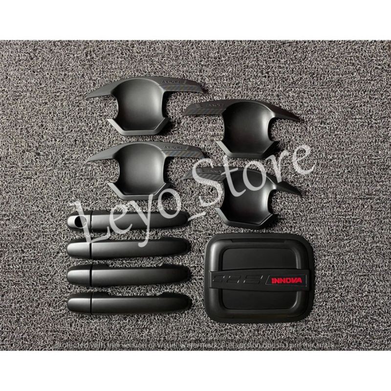 Innova 2004 - 2015 Paket Mangkok Outer Handle Tank cover hitam grand