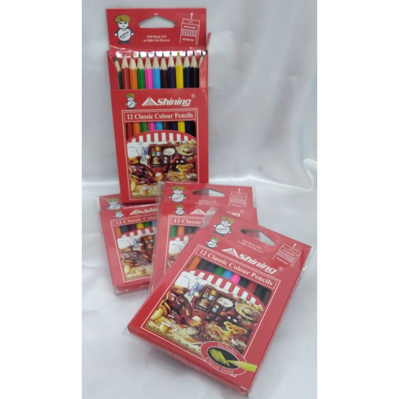 

PENSIL WARNA 12 COLOUR SHINING