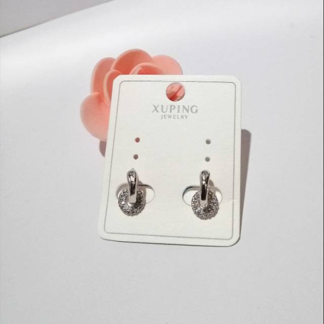 Anting Klip Anak Xuping Putih