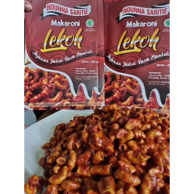 

MACARONI LEKOH // OLEH-OLEH INDRAMAYU // MIN 3 BUNGKUS